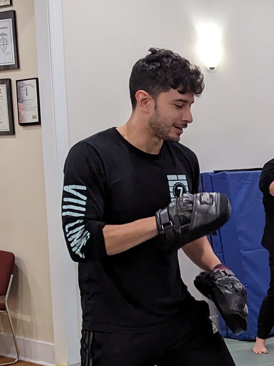 Instructor Jorge Gonzalez with Kirk's Martial Arts & Krav Maga