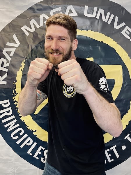 Instructor Pete Bunting with Kirk's Martial Arts & Krav Maga