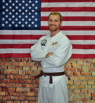Instructor Dane McDonald with Brick City Martial Arts