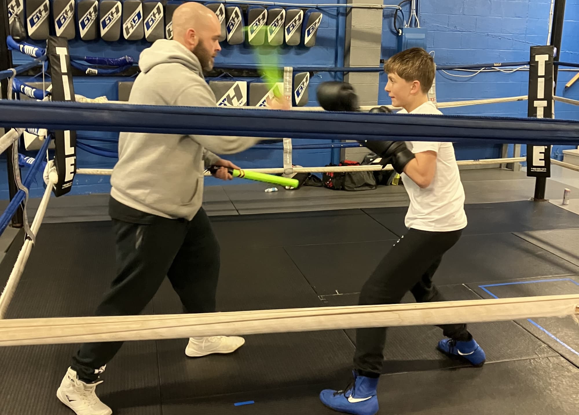 Boxing Mittwork near Frederick