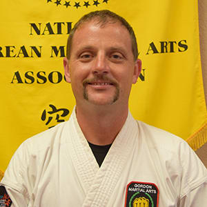 Instructor Master Jeremy Morgan with Gordon Martial Arts