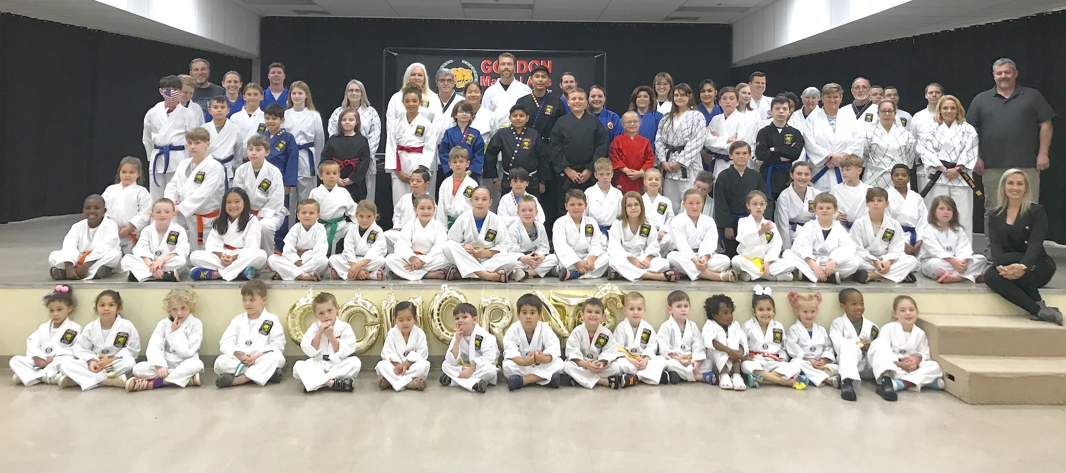 <style> v {   text-shadow: 2px 2px 8px #1e2a55; } </style><strong><v>We Have Something For The Whole Family At Gordon Martial Arts</strong></v>