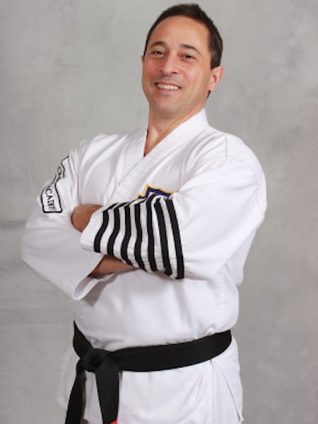 Instructor Master Frank Charlillo with Mayfield Academy of Self-Defense