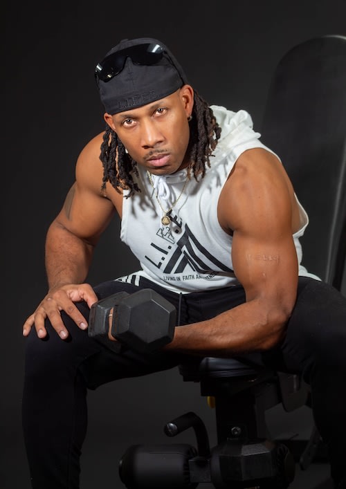 Trainer Coach Ron Hall, Jr with L.I.F.F.E. Gym.