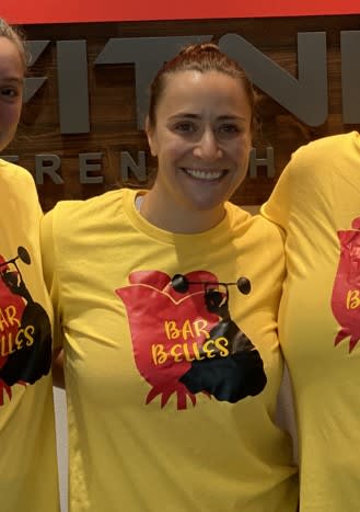 Trainer Alisha Sirotnak with SIN Fitness