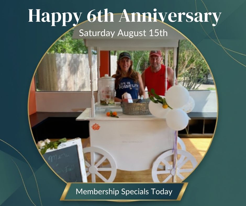 Happy Anniversary YogaOne Kingwood in Kingwood