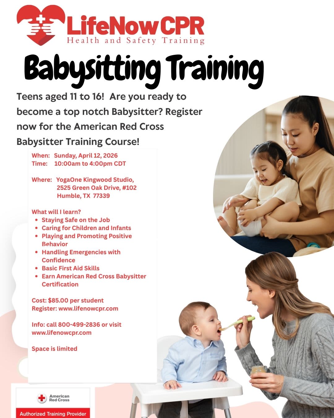 CPR Babysitter Training in Kingwood