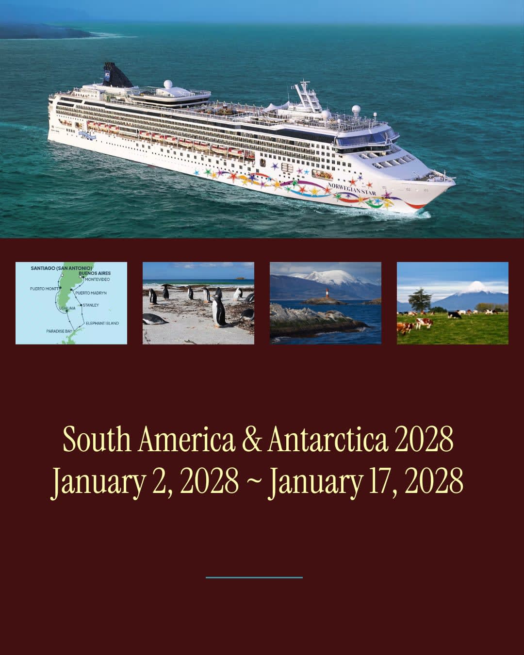 South America & Antarctica 2028 in Kingwood