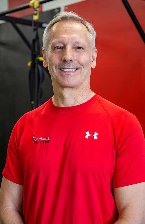 Trainer Gary Abram with Functional Fit Club