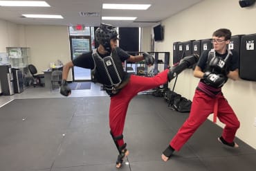 Teen & Adult Kickboxing near Clark