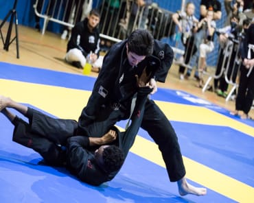 Competition Jiu Jitsu in Katy