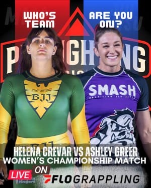 Ashley Greer vs. Helena Crevar Set for Pit Fighting Championship – Live on FloGrappling September 27th