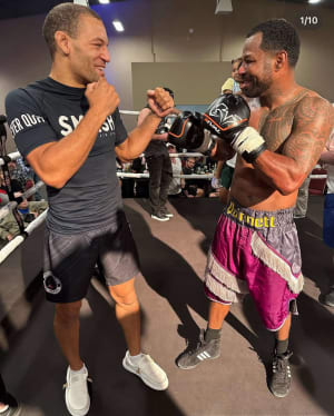 Adam Smith Steps into the Ring with “Sugar” Shane Mosley in Charity Boxing Event Organized by Chauncy Welliver