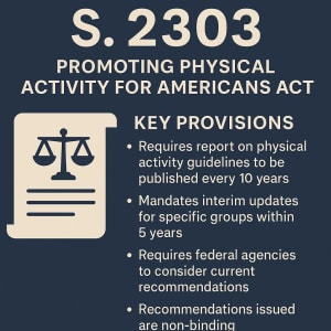 Understanding S. 2303: The Promoting Physical Activity for Americans Act