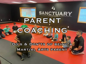 Parent Coaching: Do's and don'ts to being a Martial Arts parent