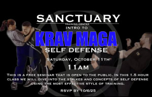 Krav Maga Intro to Self Defense Seminar