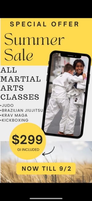 Martial Arts Summer Sale!