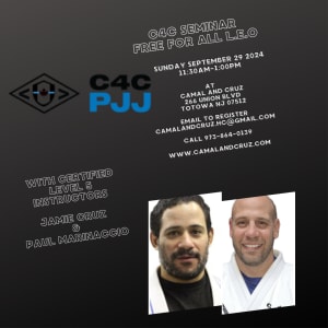 Attention all L.E.O - C4C Seminar Sunday September 29 2024