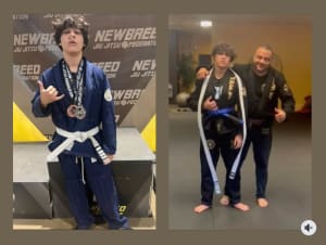 Congratulations on your Martial Arts journey Eric — New Blue Belt in Fayetteville!