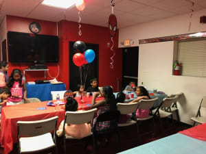 Getting Ready for Adhvis Birthday Party!