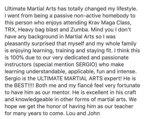 We love to hear from our students