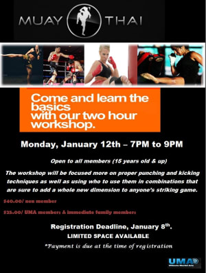Muay Thai workshop in Chicago 