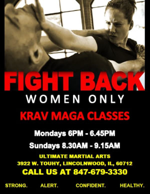 Krav Maga Chicago Women's Only Class 
