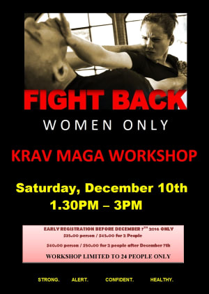 Self Defense Seminar for Women only