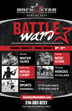 Kids Martial Arts Summer Camps!