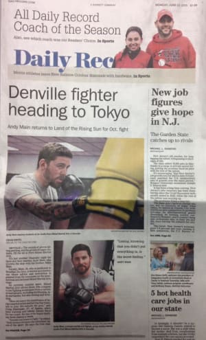 Pure MMA and Professor Andy Main in the news