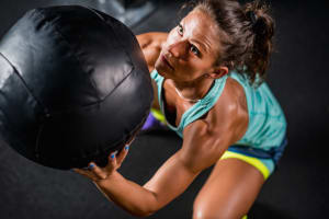 For a good workout....try the medicine ball