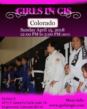  Attention all BJJ ladies!!! FX is excited and honored to be hosting Girls in Gis on Sunday, April 15th from 12pm - 3pm!