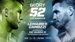 Who’s excited for Chris Camozzi’s return to the GLORY Kickboxing ring 3/31?!   