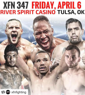  Chris "El Guapo" Gutierrez is confirmed to fight NEXT FRIDAY Xtreme Fight Night in Tulsa, OK!   