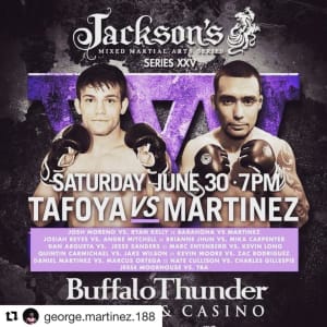 George Martinez’ PRO DEBUT!!!!! 