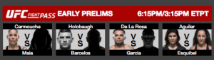 Be sure to watch Mark De La Rosa's return to the octagon on Saturday, July 14th, LIVE on UFC Fight Pass!