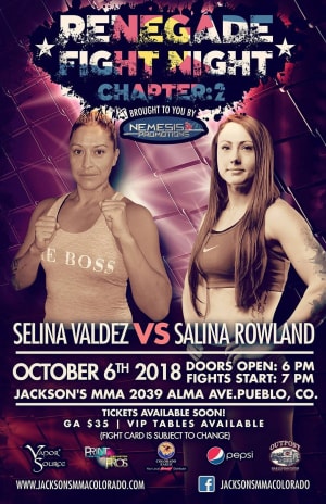 Salina Rowland FIGHT ANNOUNCEMENT!!!