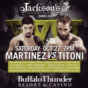 JORDAN TITONI FIGHT ANNOUNCEMENT!