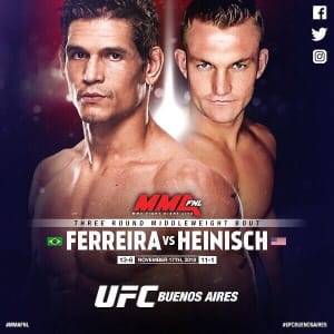 IAN HEINISCH FIGHT NEWS!!!