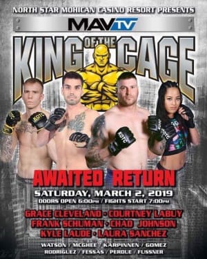 FIGHT ANNOUNCEMENT FOR GRACE CLEVELAND!