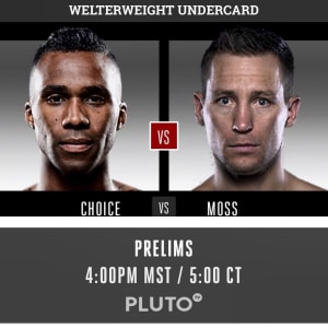 FIGHT NEWS FOR SEAN CHOICE!