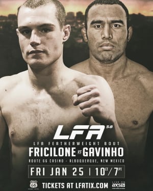 FIGHT WEEK FOR VINCE FRICILONE!!!