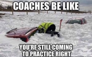 ALL CLASSES CANCELLED TODAY!