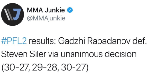 STEVE SILER RESULTS: