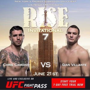 CHRIS CAMOZZI VS GIAN VILLANTE THIS FRIDAY!