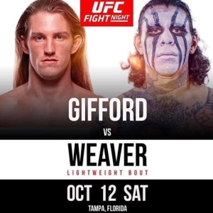 THOMAS GIFFORD IS FIGHT POSTER OFFICIAL!