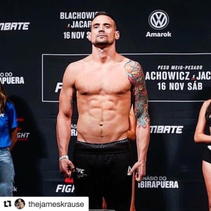 JAMES KRAUSE STEPS IN ON 24 HOURS NOTICE AT UFC 247!