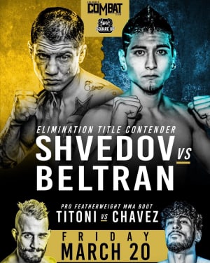 FIGHT ANNOUNCEMENT FOR GENO SHVEDOV!