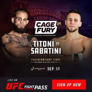 JORDAN TITONI FIGHT WEEK!