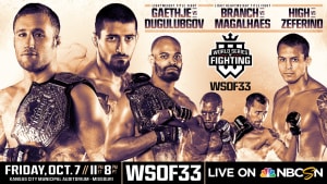 Brian Foster will be at it again 10/7 for WSOF!